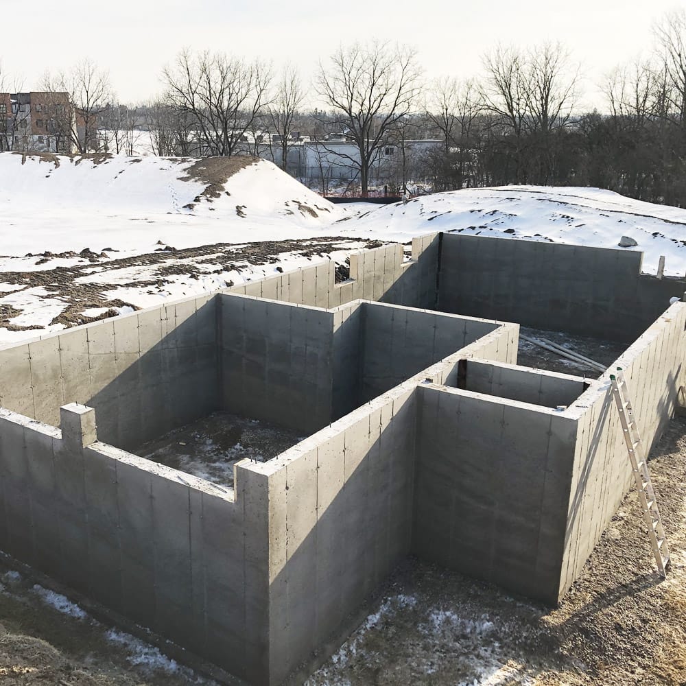 Lot 15 & Lot 16 – Double Foundation Pour
