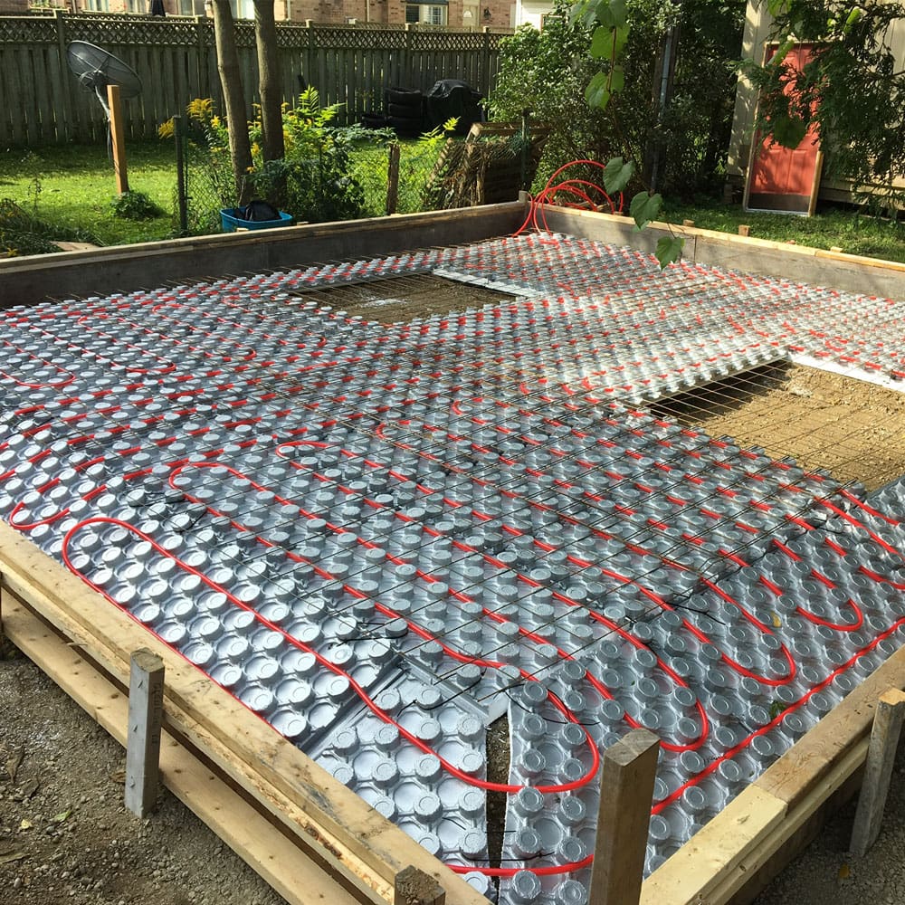 In Floor Heating – Concrete Slab
